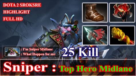 dota 2 sniper scepter rampage.